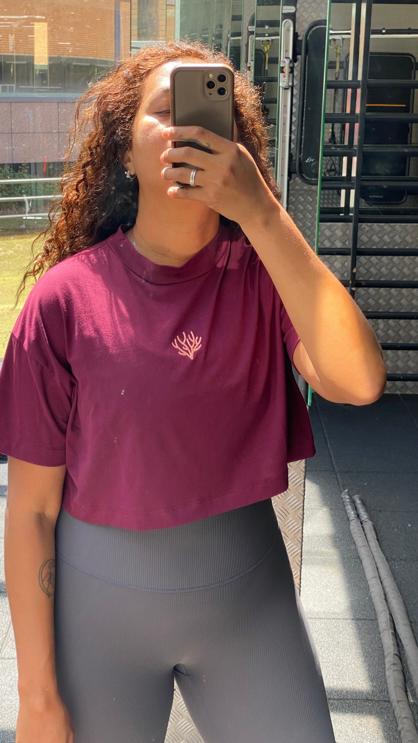 Cropped FlexiFit Oversized