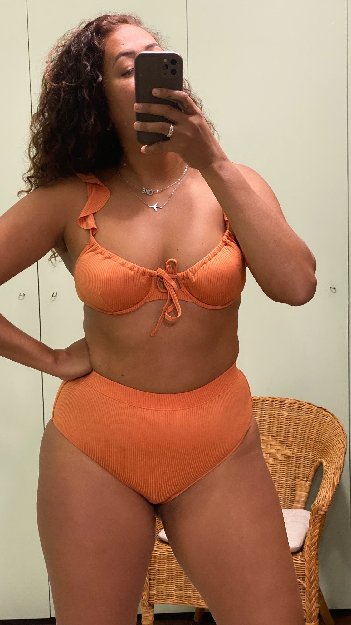 Conjunto Porto de Pedra laranja
