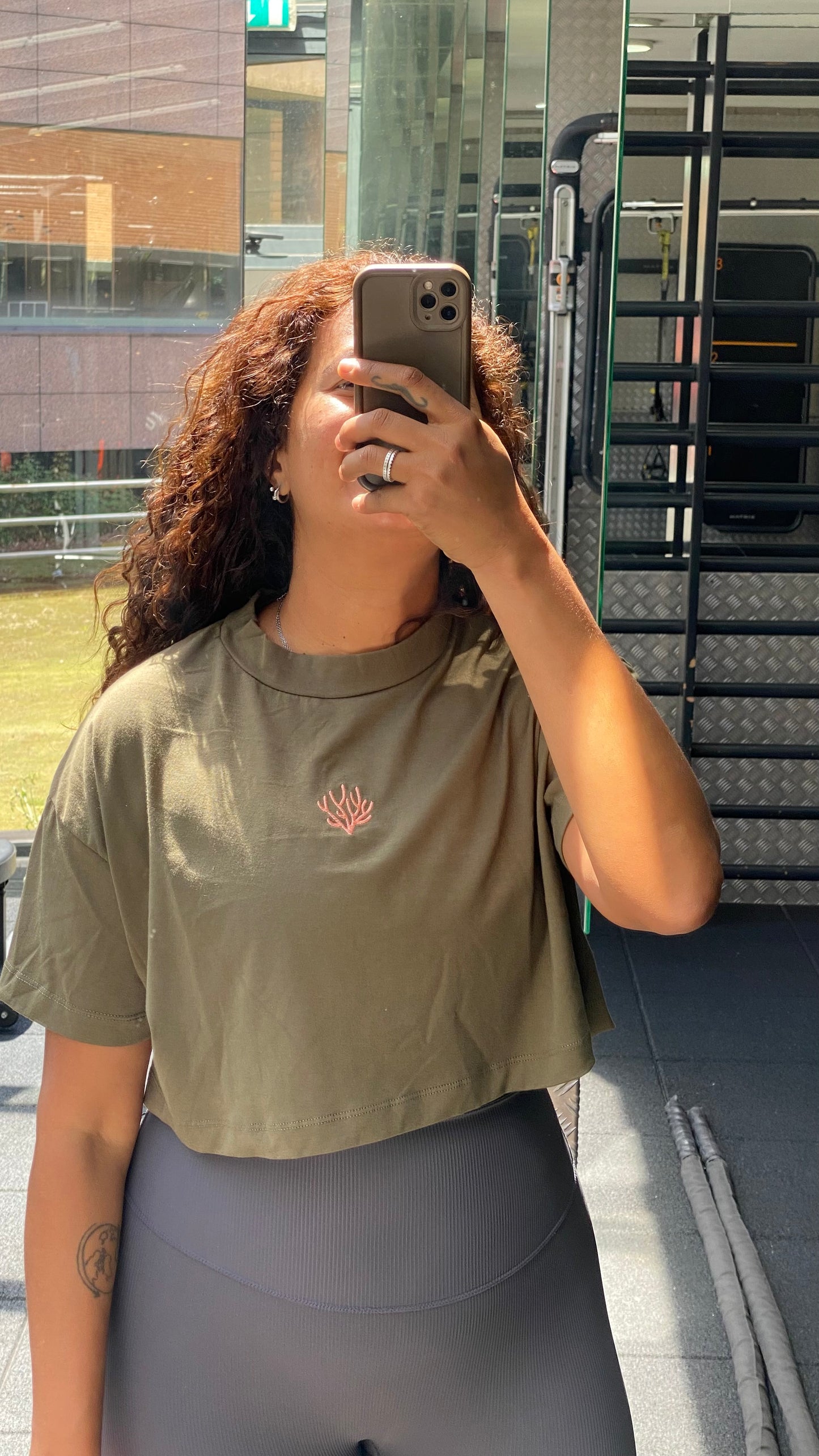 Cropped FlexiFit Oversized