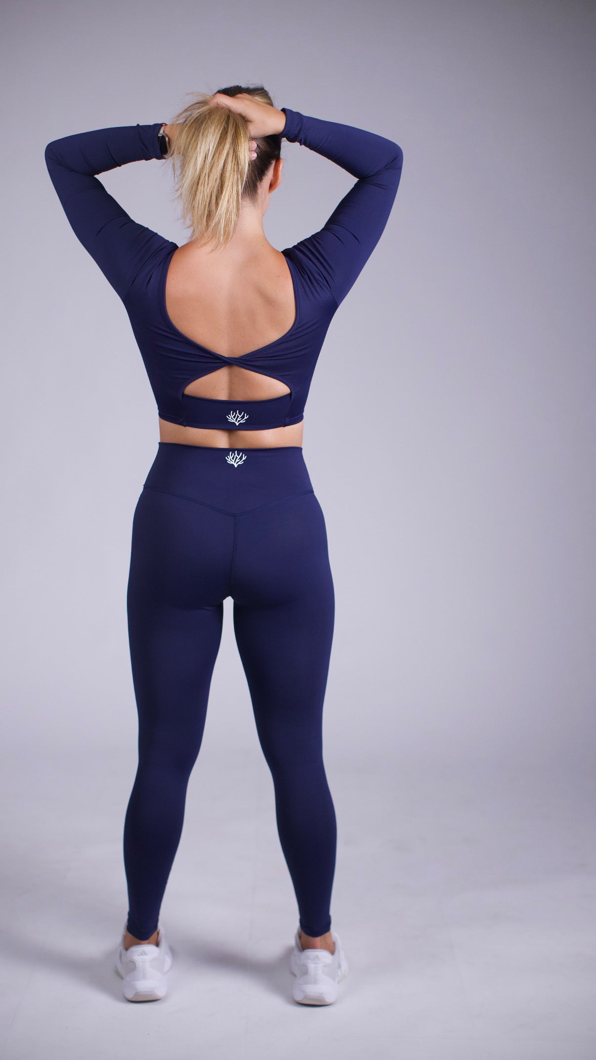 Conjunto Leve Leggins Azul escuro