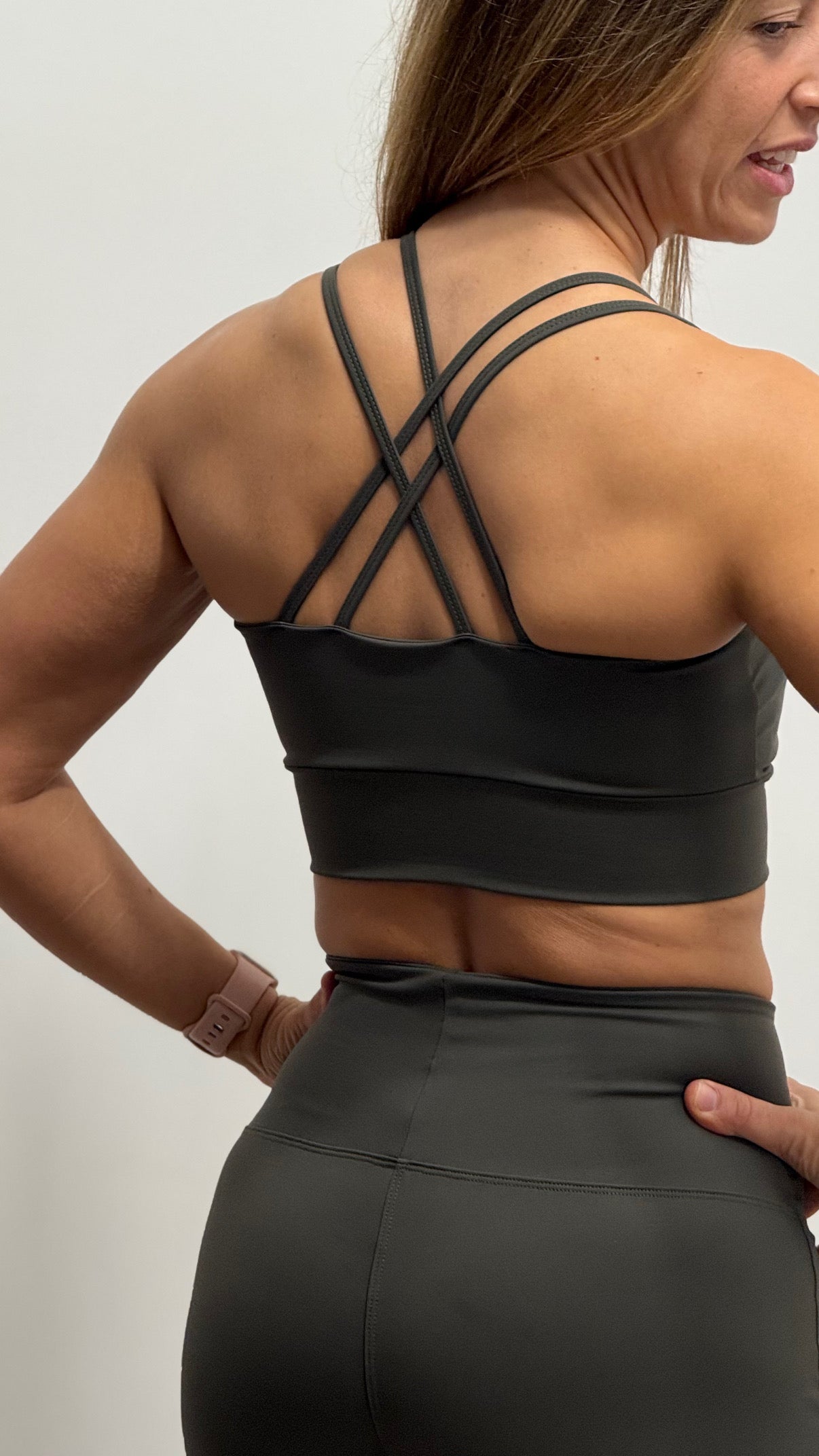 Conjunto Flare Gritt Verde Tropa