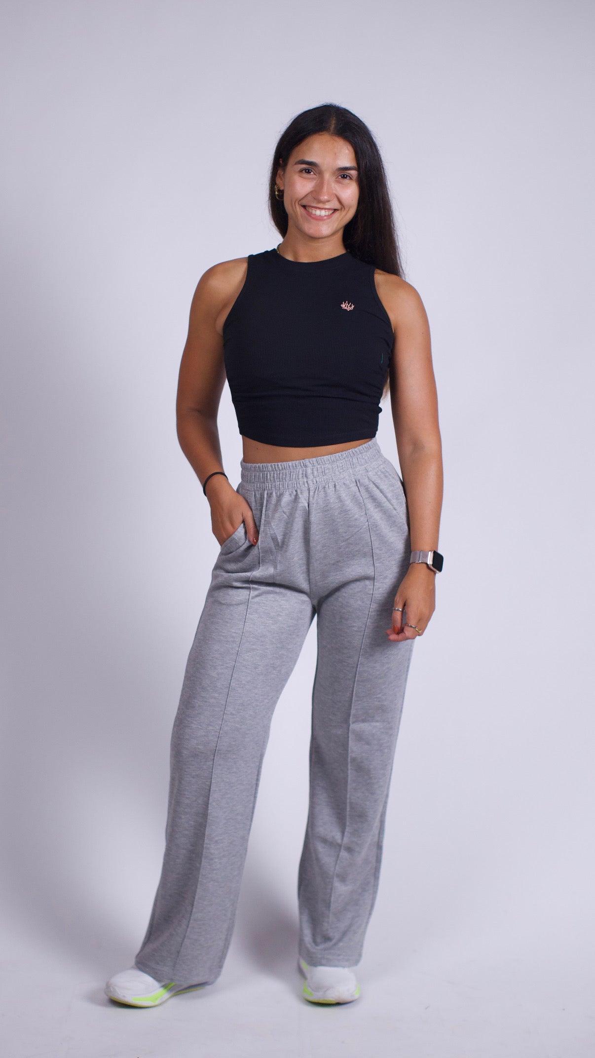 Conjunto Bomber Slim Cinza