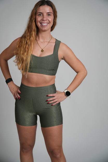 Conjunto Caneladinho com bolso