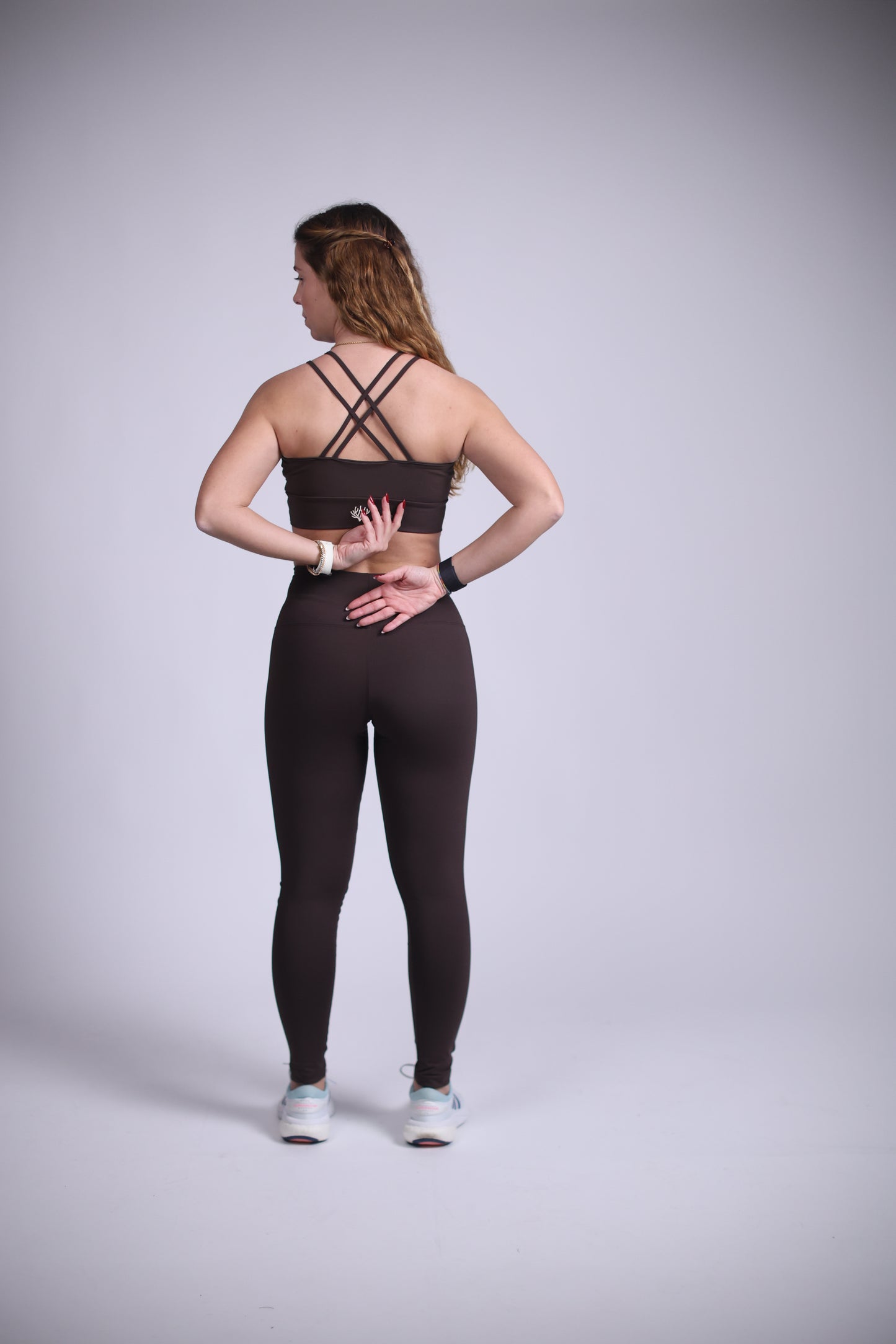 Conjunto Gritt Básico castanho