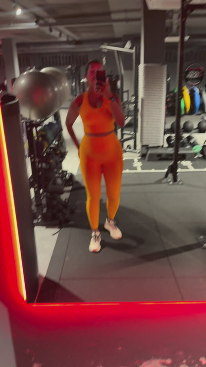 Calções Meio Coxa Canelado